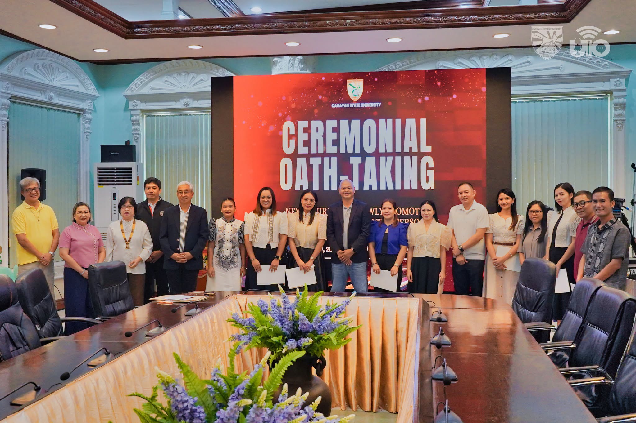 OIC PRESIDENT IBAÑEZ ADMINISTERS OATH TO 89 NEWLY HIRED AND PROMOTED CSU EMPLOYEES photo 2